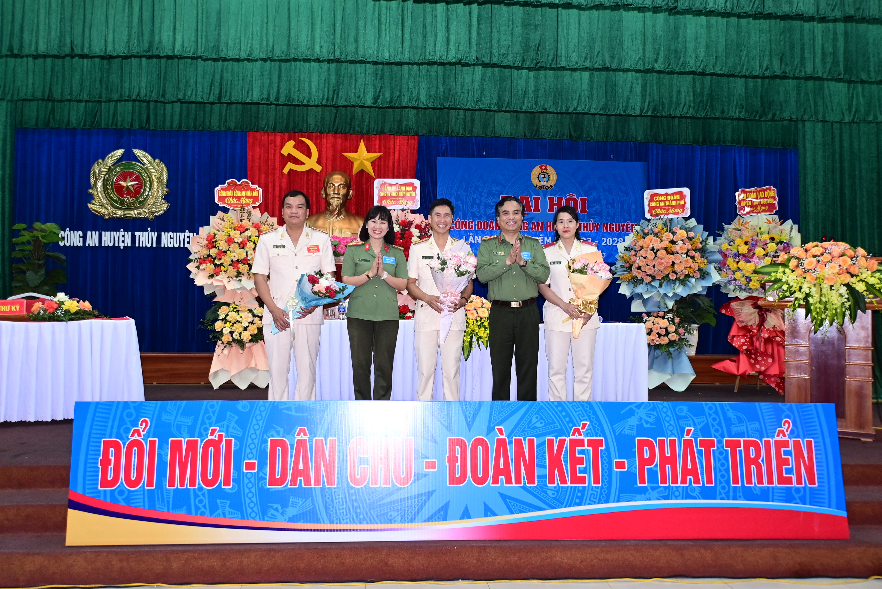 Công đoàn Công an huyện Thủy Nguyên: Tổ chức thành công đại hội nhiệm kỳ 2023-2025